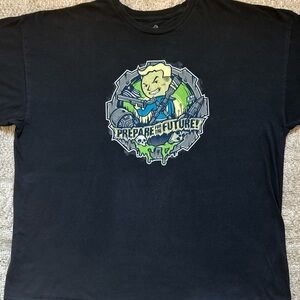 Fallout Vault Boy Prepare For The Future T-Shirt XXL • TeeFury Shirt